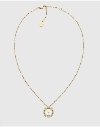 Furla - Miasfera Iconic Pearl Gold-Tone Necklace