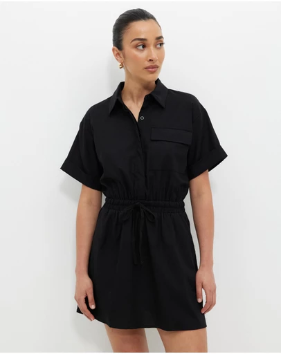 Calli - Seamed Mini Dress