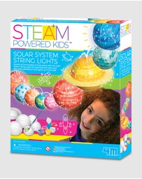 4M - 4M - STEAM Powered Kids - Solar System Toys String Lights