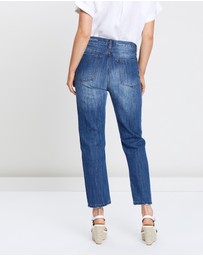 White By FTL - Houston Mum Jeans