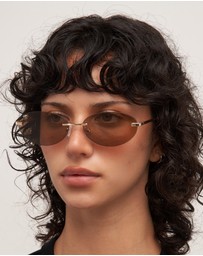Otra Eyewear  - Jasmine - Gold/ Brown