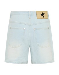 ONE TEASPOON - Kinks Mid Waist Long Length Denim Shorts - Le Surf