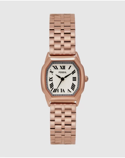Fossil - Harlow Rose Gold Tone Analogue Watch