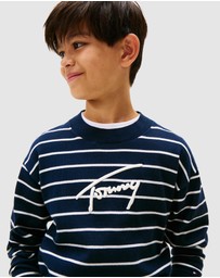 Tommy Hilfiger - Varsity TH Signature Logo Jumper - Teens