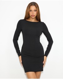 Dazie - Alexis Reversible Buckle Mini Dress