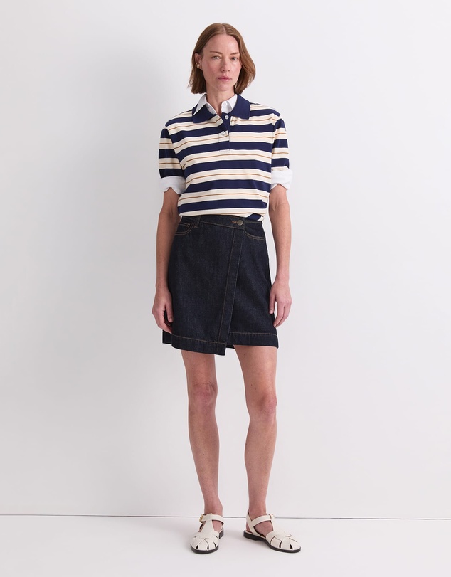 Sportscraft - Simmi Denim Wrap Skirt