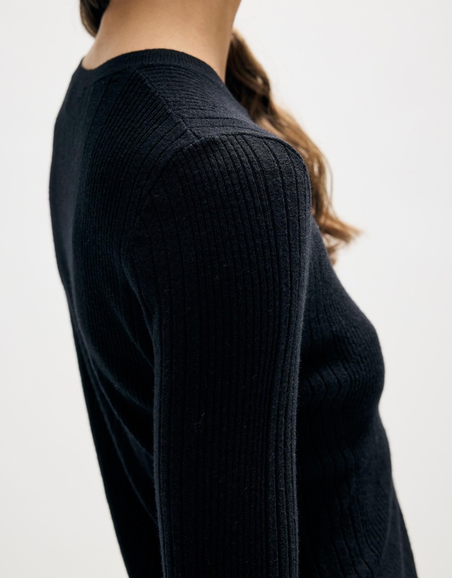 Minima Esenciales - Nori Merino Wool Cardigan