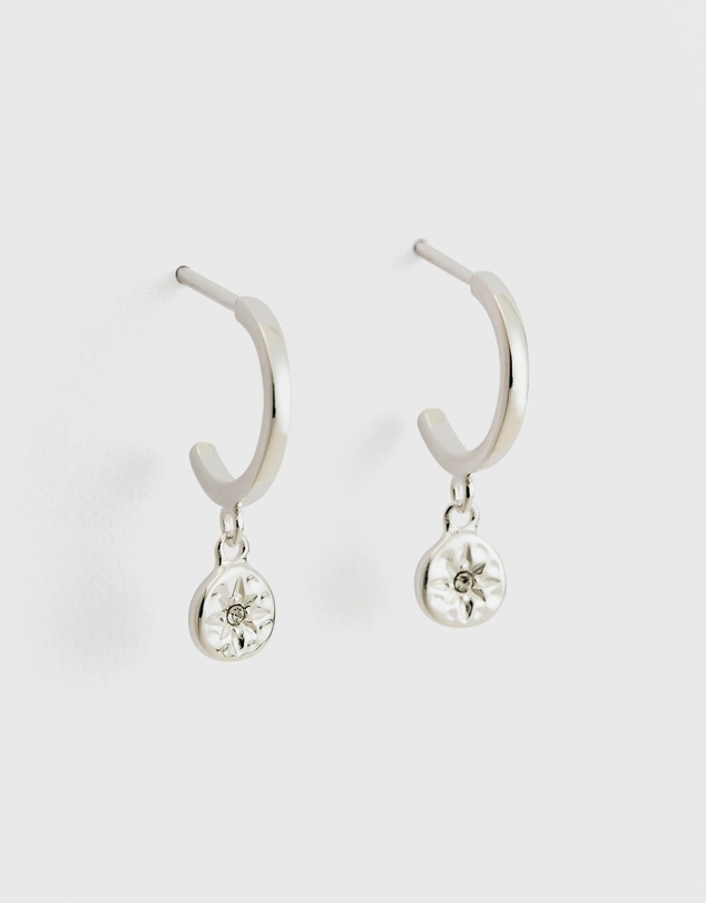 Kirstin Ash - Star Coin Hoops
