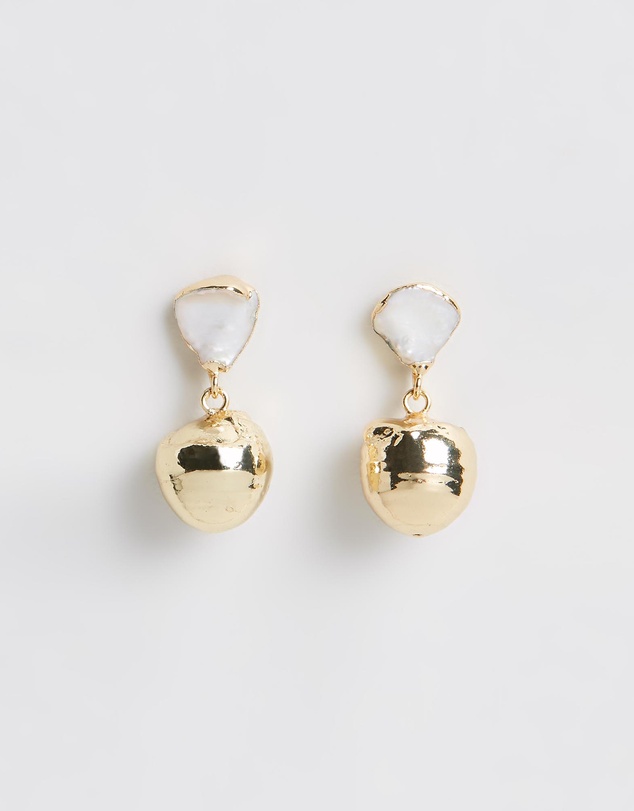 Carly Paiker - Laguna Double Pearl Earrings