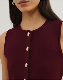 Atmos&Here - Bella Compact Knit Vest