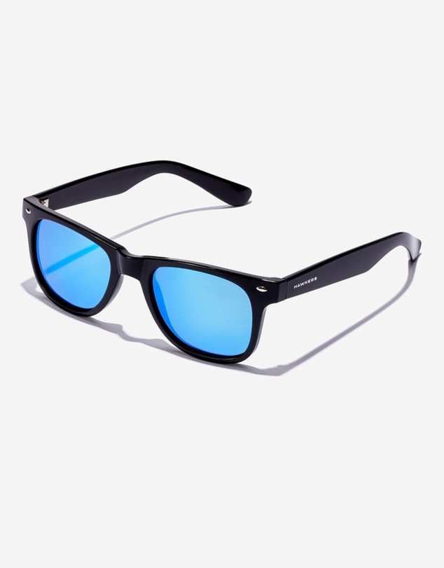 Hawkers Co - HAWKERS - SLATER - POLARIZED BLACK BLUE Sunglasses for Men and Women UV400
