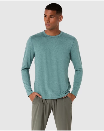 ASICS - Refined Texture Long Sleeve Top - Men's