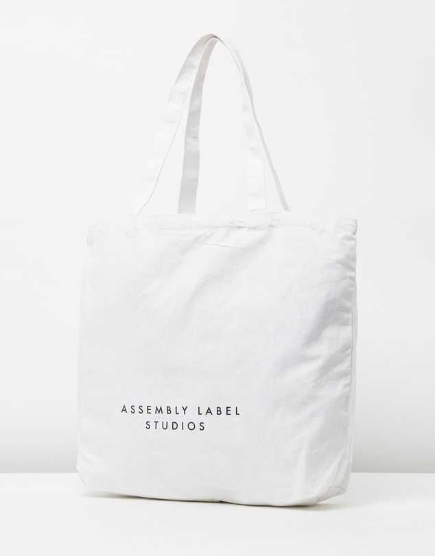 Assembly Label - Canvas Tote Bag