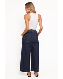 Petal & Pup - Jenni Wide Leg Pant - Indigo Wash