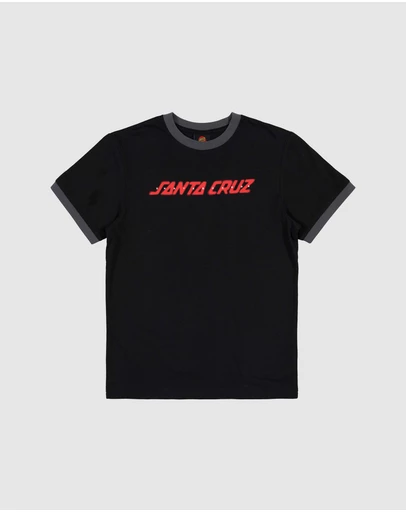 Santa Cruz - Spray Strip Front Tee - Teens