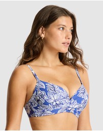 Sea Level Australia - Palmera Cross Front Moulded Underwire Bra