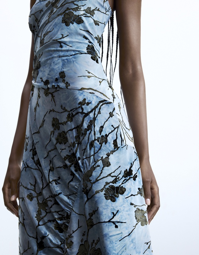 Desigual - Flocked Midi Dress