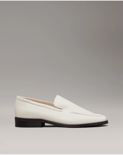 Calvin Klein - Leather Square Toe Loafers