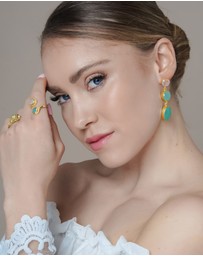 Meshca - Sublime Pear Ring