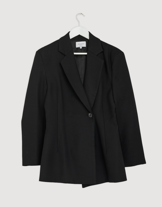 Revibe - Repaired Minima Esenciales Belle Single Breasted Blazer - AU 12
