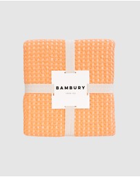 Bambury - Dora Throw Peach
