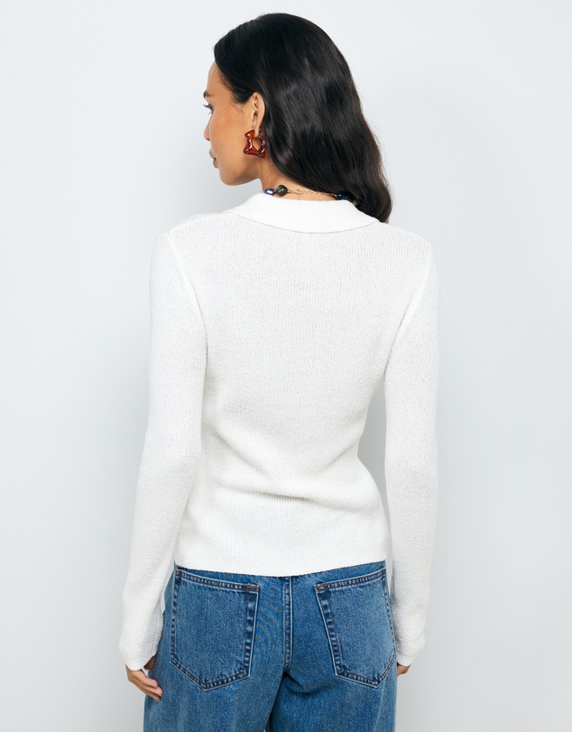 AERE - Asha Textured Knit Cardigan