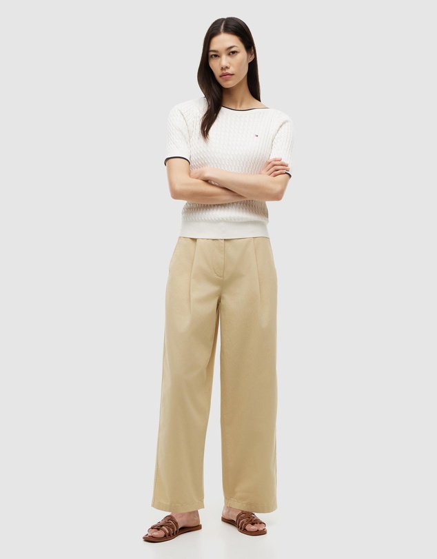 Tommy Hilfiger - Washed Barrel Leg Chinos