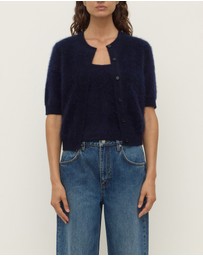 Assembly Label - Carina Wool Short Sleeve Cardigan