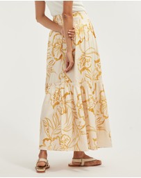 Amelius - Rosemallow Pleated Skirt