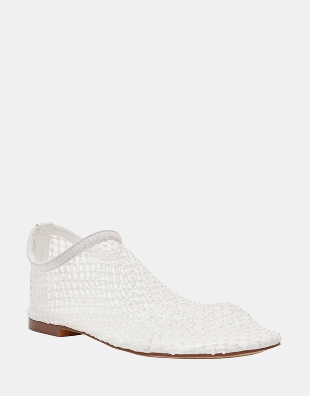 Steve Madden - Mino-P Off White Pearl Flats