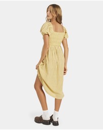 Roxy - Womens Mercado Stripe Midi Dress