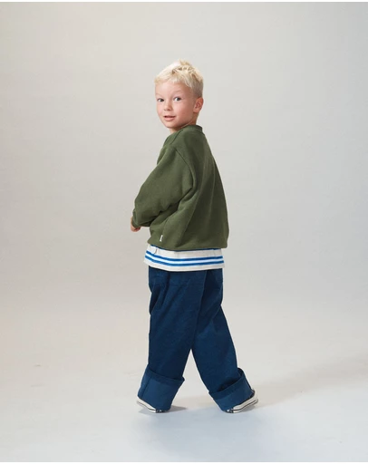 Sonnie - Corduroy Trouser -Navy