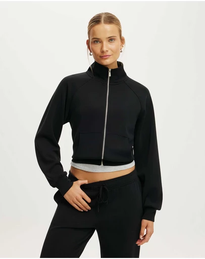 Cotton On Body Active - Ultimate Soft Funnel Neck Jacket