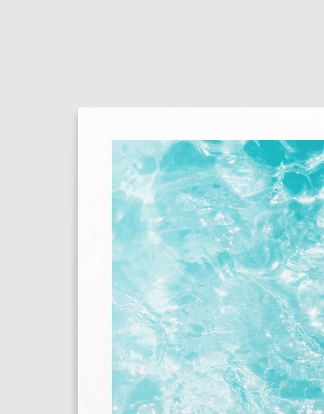 Olive et Oriel - Poolside Bliss II Art Print
