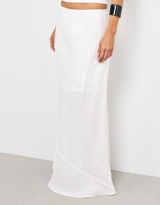 AERE - Zella Linen Maxi Skirt