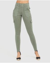 Spanx - Stretch Twill-Stretch Twill Ankle Cargo Pant