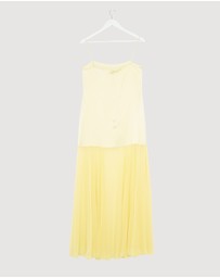 Revibe - Repaired Shona Joy Moraya Dropped Waist Maxi Dress - AU 8