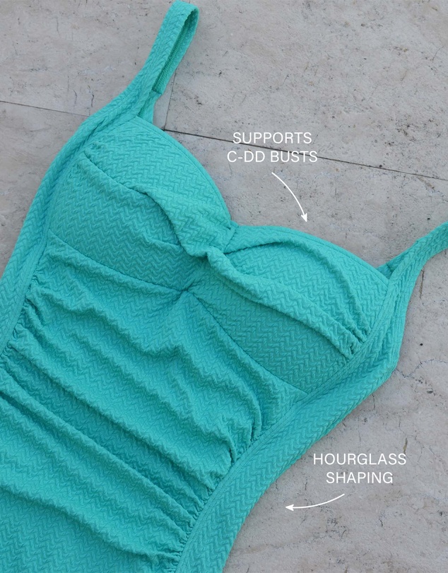 Nip Tuck Swim - Saranya Joanne Multifit Ruched Front One Piece
