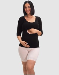 B Free Intimate Apparel - Maternity Bamboo 3/4 Sleeve Top