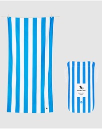 Dock & Bay - Beach Towel Cabana Collection XL Bondi Blue