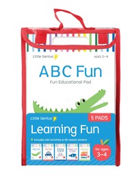 Little Genius - Vol. 2 5-Pack of Activity Pads Age 3-4
