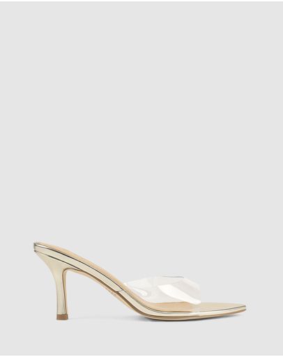 Gold Metallic Leather & Vinylite