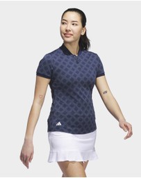 adidas Performance - Ultimate365 Jacquard Short Sleeve Polo Shirt Womens