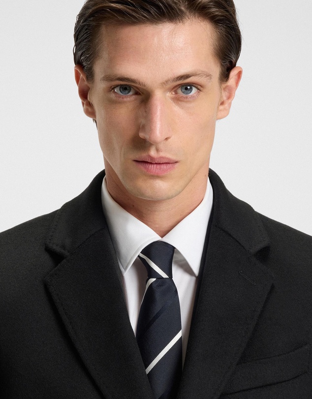 BOSS - Slim-Fit Coat in Wool and Cashmere
