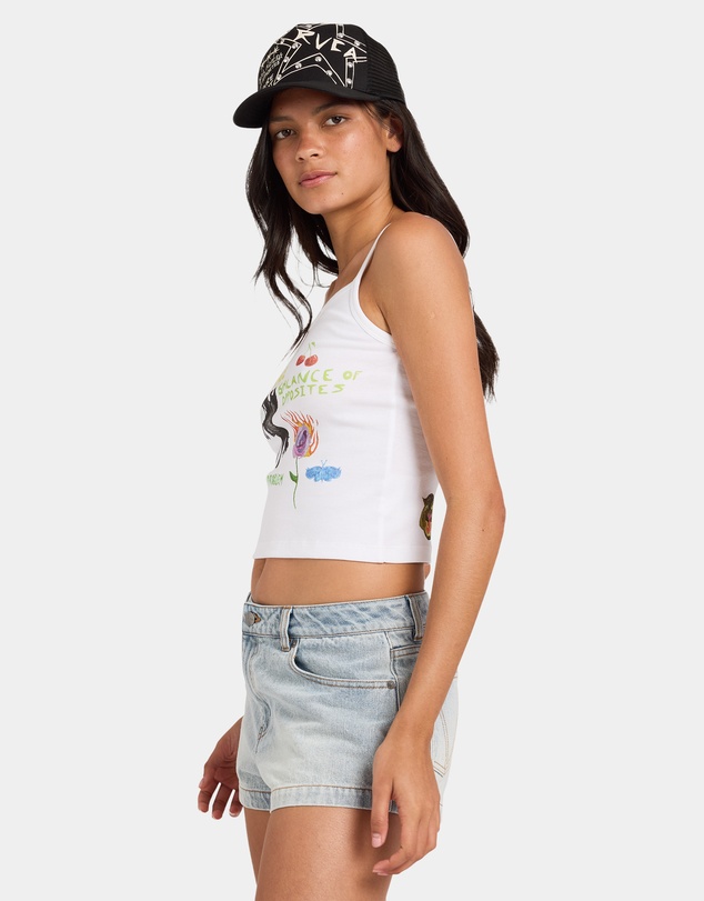 RVCA - Womens Dani Miller Strappy Tank Top