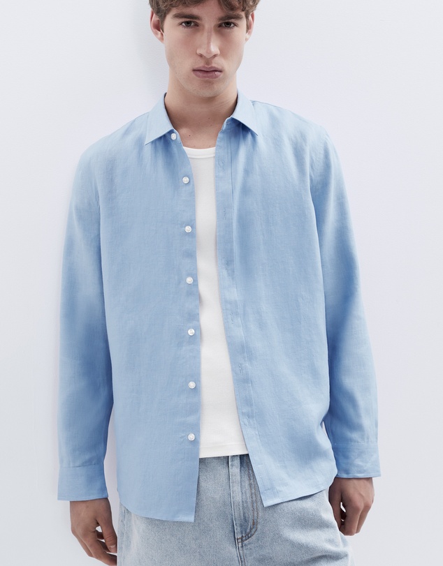 UNISON - Linen Regular Fit Shirt