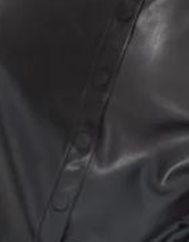 Style Addict - Faux Leather Midi Skirt