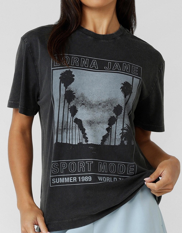 Lorna Jane - Wild One Washed T-Shirt