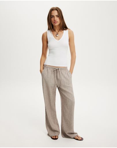 Alexis Pinstripe Truffle
