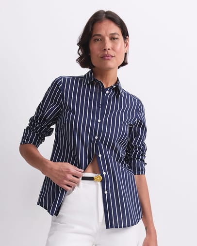 navy/white